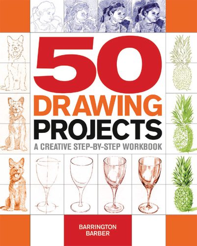 خرید و دانلود نسخه کامل کتاب 50 Drawing Projects: A Creative Step-by-Step Workbook
