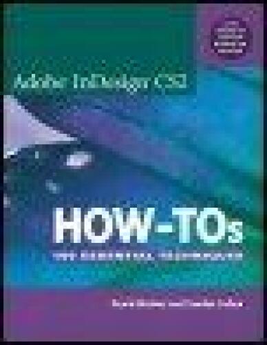 خرید و دانلود نسخه کامل کتاب Adobe InDesign CS2 How-Tos: 100 Essential Techniques