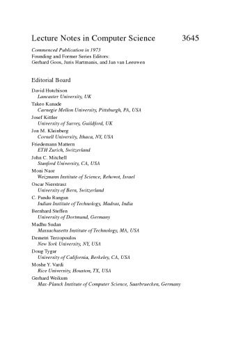 خرید و دانلود نسخه کامل کتاب Advances in Intelligent Computing: International Conference on Intelligent Computing, ICIC 2005, Hefei, China, August 23-26, 2005, Proceedings, Part II