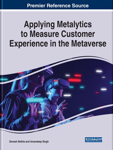 خرید و دانلود نسخه کامل کتاب Applying Metalytics to Measure Customer Experience in the Metaverse