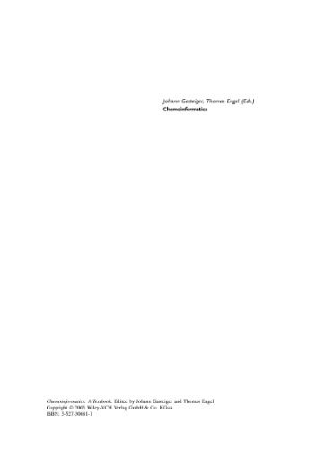 خرید و دانلود نسخه کامل کتاب Chemoinformatics: a textbook