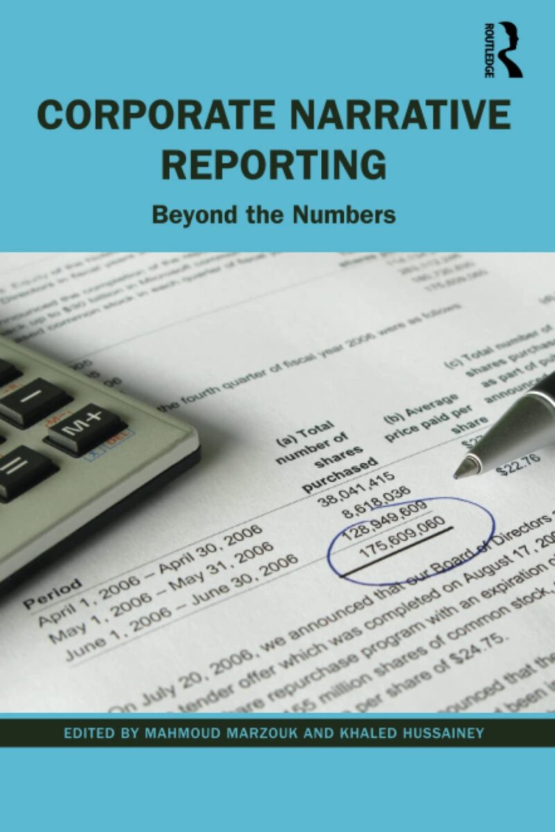 خرید و دانلود نسخه کامل کتاب Corporate Narrative Reporting: Beyond the Numbers