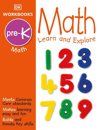 خرید و دانلود نسخه کامل کتاب DK Workbooks: Math, Pre-K