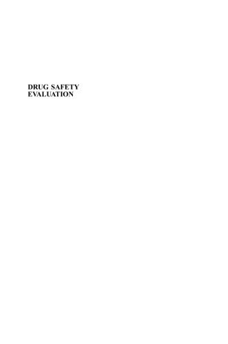 خرید و دانلود نسخه کامل کتاب Drug Safety Evaluation