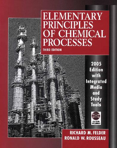 خرید و دانلود نسخه کامل کتاب Elementary Principles of Chemical Processes