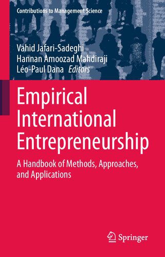 خرید و دانلود نسخه کامل کتاب Empirical International Entrepreneurship: A Handbook of Methods, Approaches, and Applications