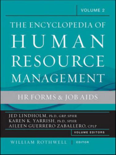 خرید و دانلود نسخه کامل کتاب Encyclopedia of Human Resource Management, Human Resources and Employment Forms, Vol. 2