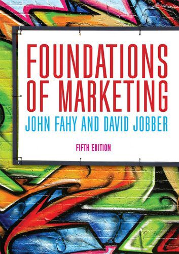 خرید و دانلود نسخه کامل کتاب Foundations of Marketing