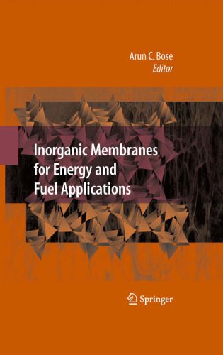 خرید و دانلود نسخه کامل کتاب Inorganic Membranes for Energy and Environmental Applications