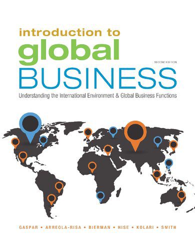 خرید و دانلود نسخه کامل کتاب Introduction to Global Business: Understanding the International Environment & Global Business Functions