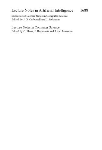 خرید و دانلود نسخه کامل کتاب Modeling and Using Context: Second International and Interdisciplinary Conference,CONTEXT’99 Trento, Italy, September 9–11, 1999 Proceedings