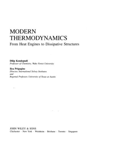 خرید و دانلود نسخه کامل کتاب Modern thermodynamics