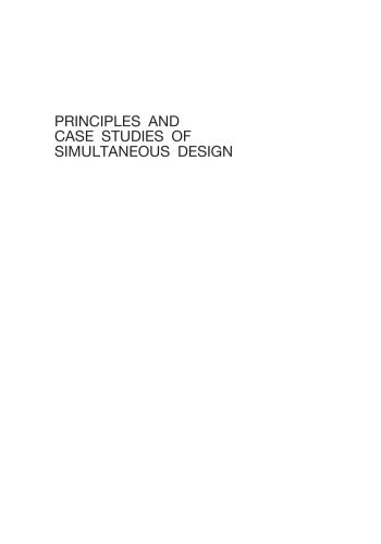 خرید و دانلود نسخه کامل کتاب Principles and Case Studies of Simultaneous Design