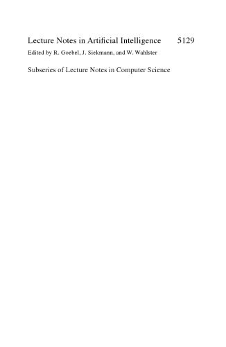 خرید و دانلود نسخه کامل کتاب Recent Advances in Constraints: 12th Annual ERCIM International Workshop on Constraint Solving and Contraint Logic Programming, CSCLP 2007 Rocquencourt,