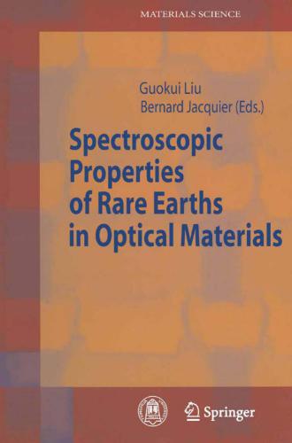خرید و دانلود نسخه کامل کتاب Spectroscopic properties of Rare Earth Elements in optical materials