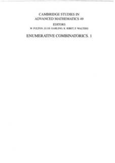 دانلود کتاب Enumerative combinatorics