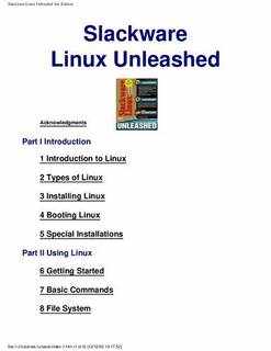دانلود کتاب Slackware Linux Unleashed
