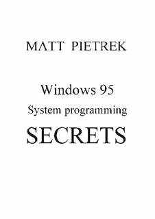 دانلود کتاب Windows 95 System Programming Secrets